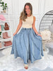 Easy Goes It Denim Skirt
