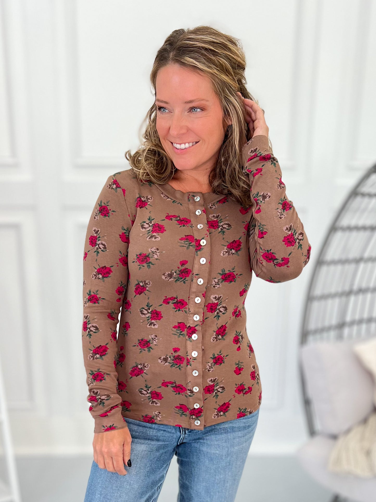 Wild Roses Top