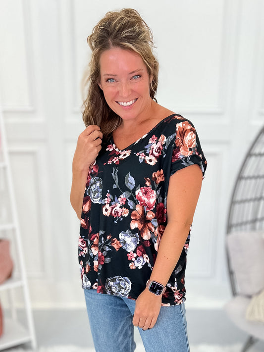 Moonlit Bloom Top