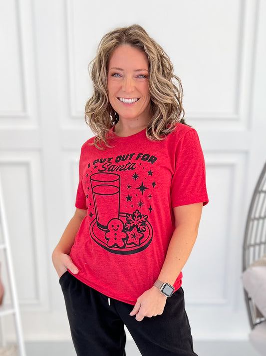 I Put Out For Santa Graphic Tee