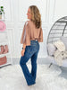 Hold Your Horses - Judy Blue Harness Trim Bootcut Jean