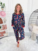 Crazy Soft Pajama Jogger Set - Holiday Lights