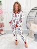 Crazy Soft Pajama Jogger Set - Festive Penguin