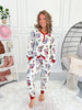 Crazy Soft Pajama Jogger Set - Festive Penguin