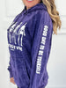 Don't Kill My Vibe Purple Cloud Hoodie - Glow in the Dark!