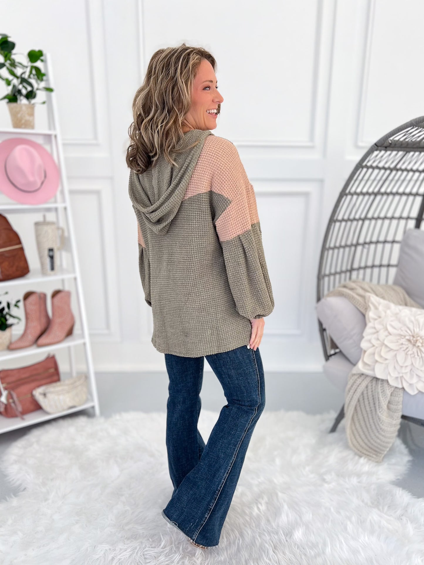 Sure To Bloom Knit Hoodie