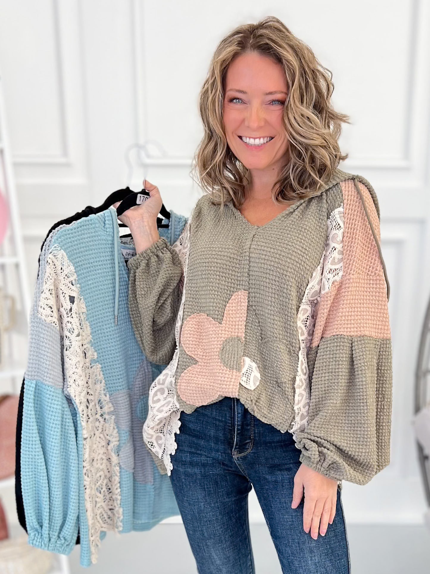 Sure To Bloom Knit Hoodie