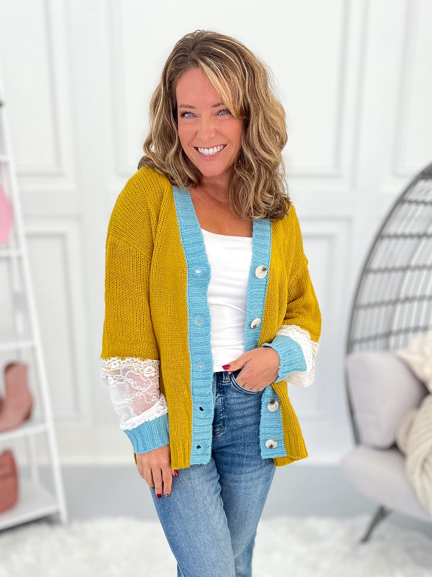 One For The Books Knit Cardigan