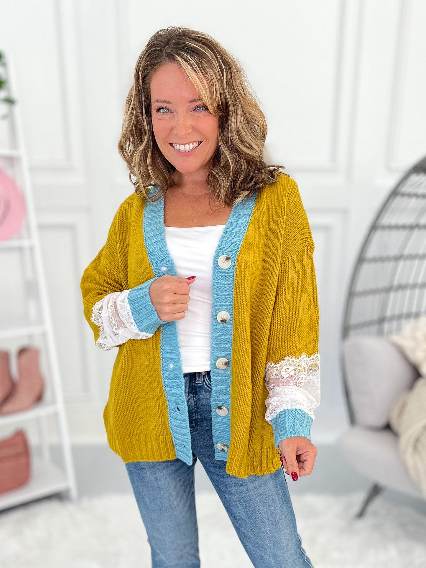 One For The Books Knit Cardigan