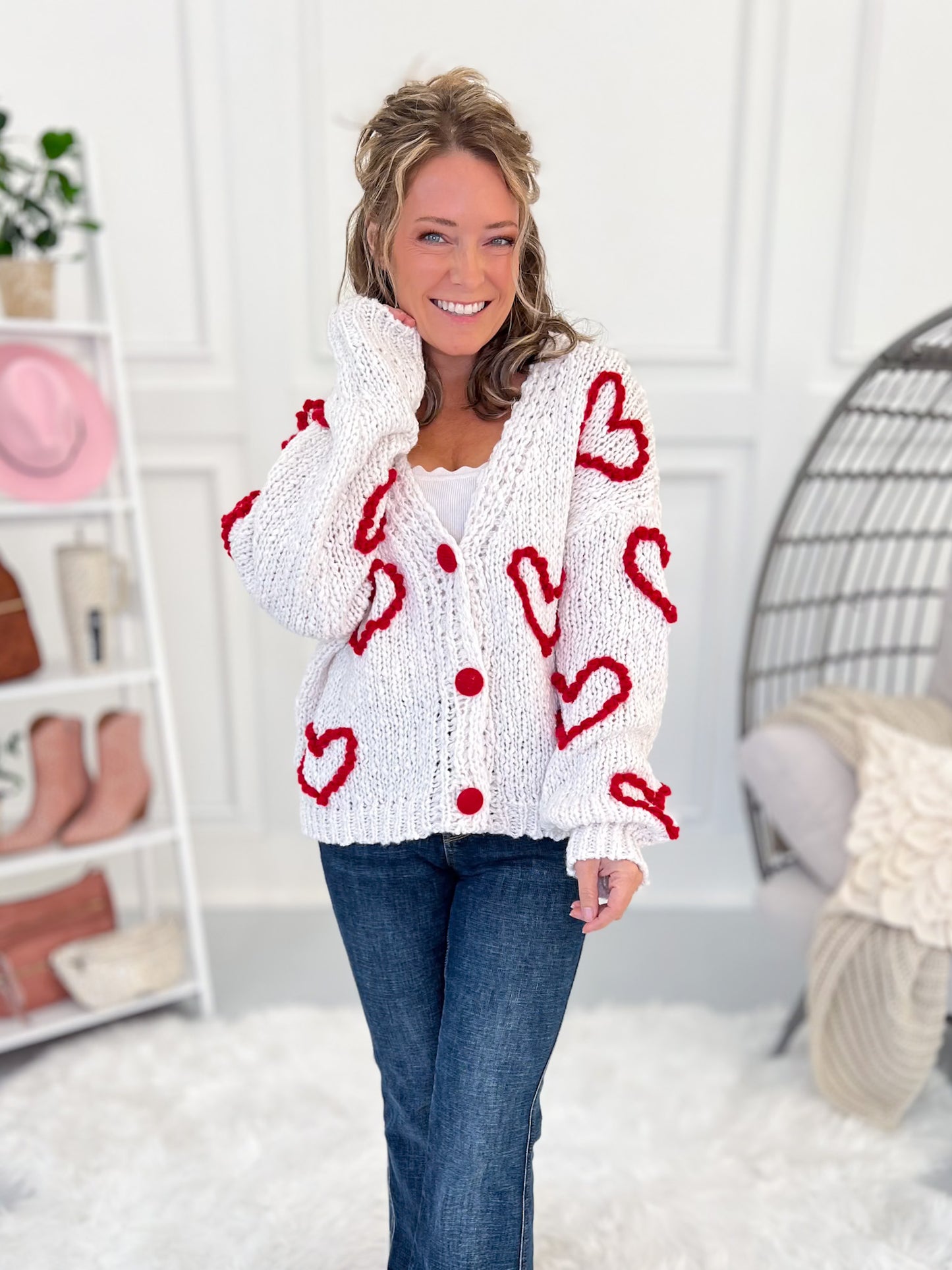 Fill My Heart Knit Cardigan