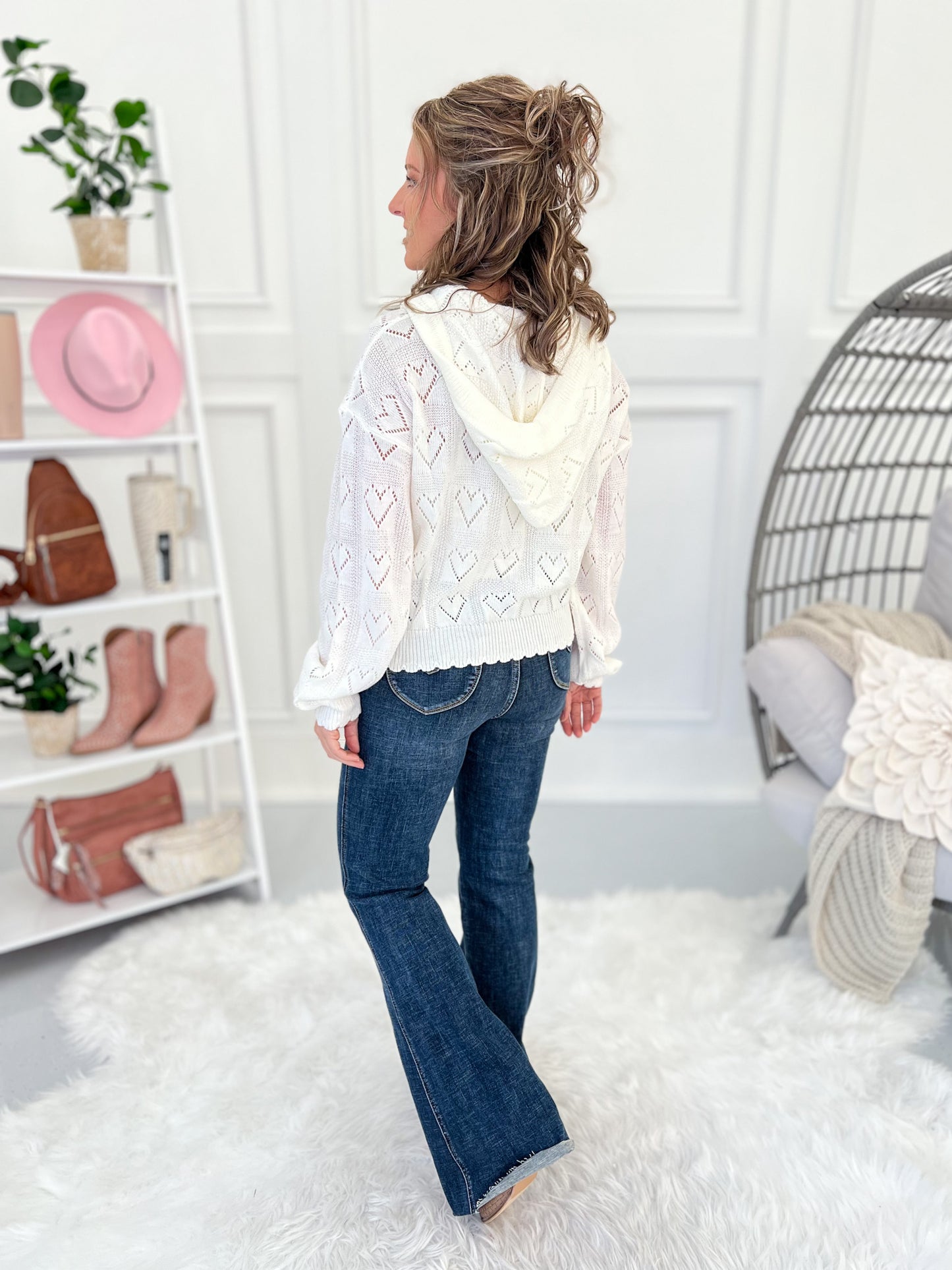 Together We Go Knit Hoodie