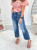 Hot Topic - Judy Blue Cropped Wide Leg Jean