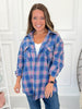 Tammy Button Up Flannel Top