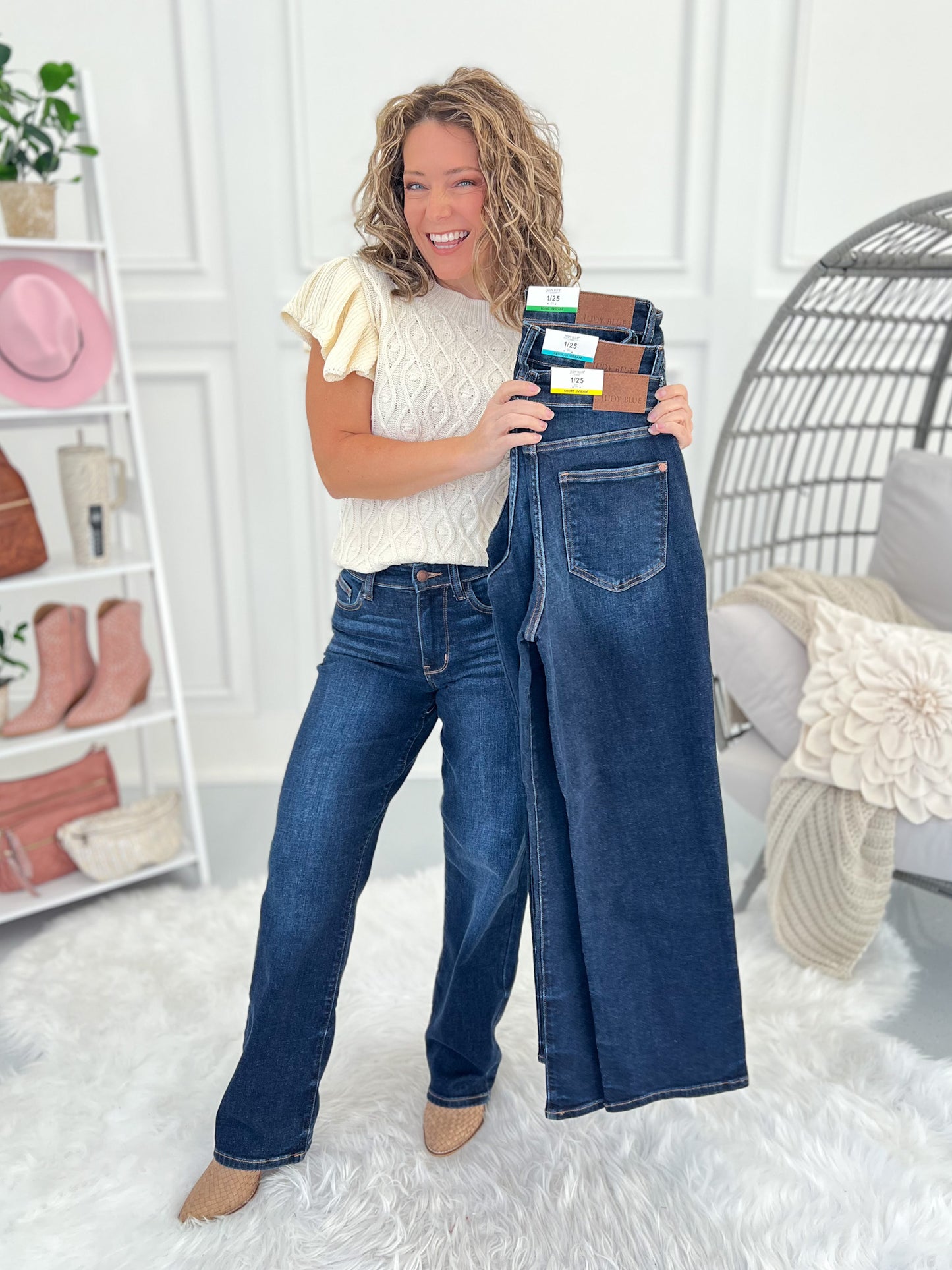 Set The Standard - Judy Blue Non Distressed Straight Leg Jean