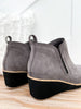 Corky's Tomb Wedge - Grey Suede