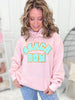Beach Bum Varsity Glitter Hoodie