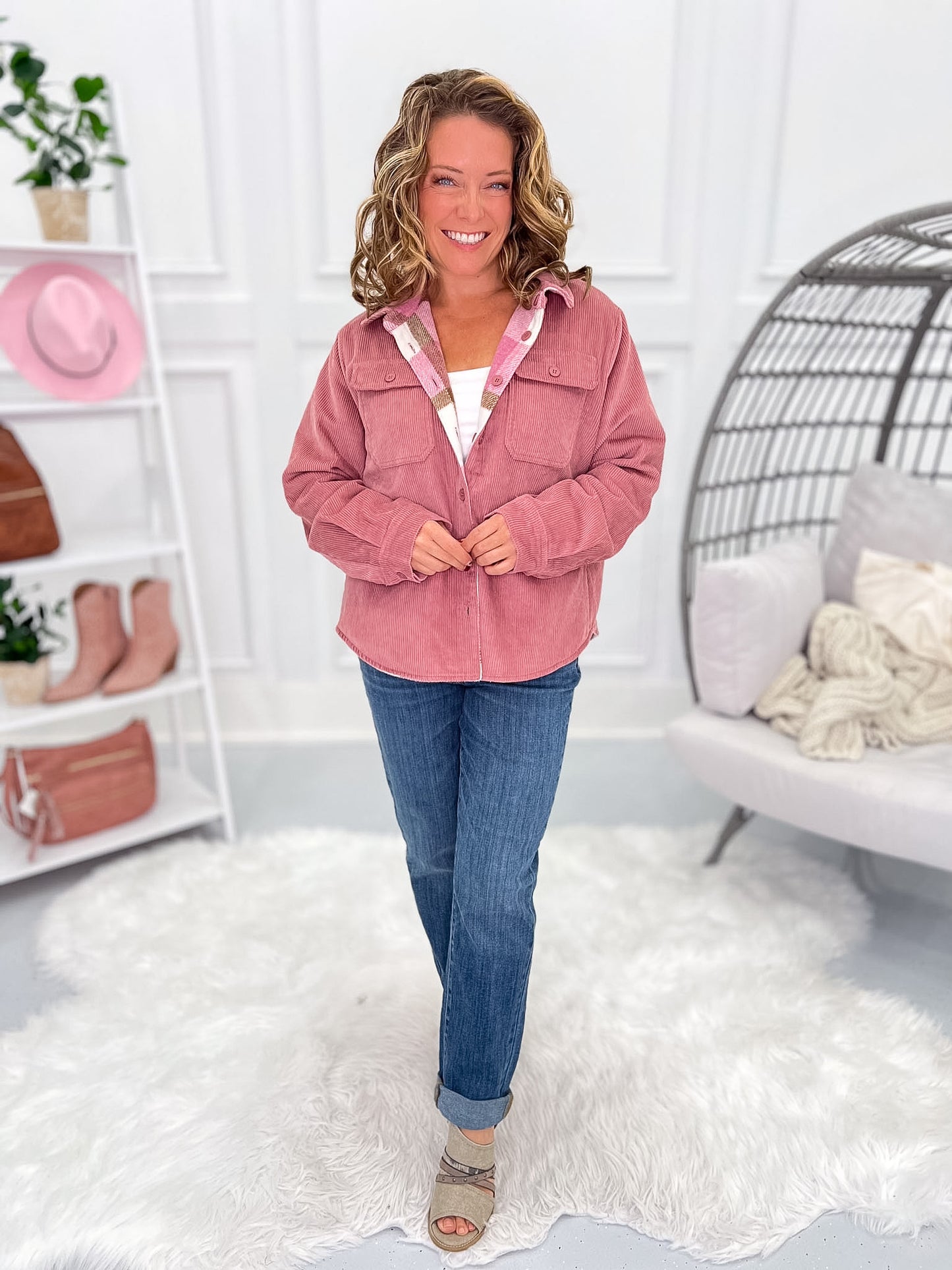 Out Of Town Reversible Shacket
