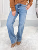 Split Second - Judy Blue Rigid Magic Straight Leg Jean