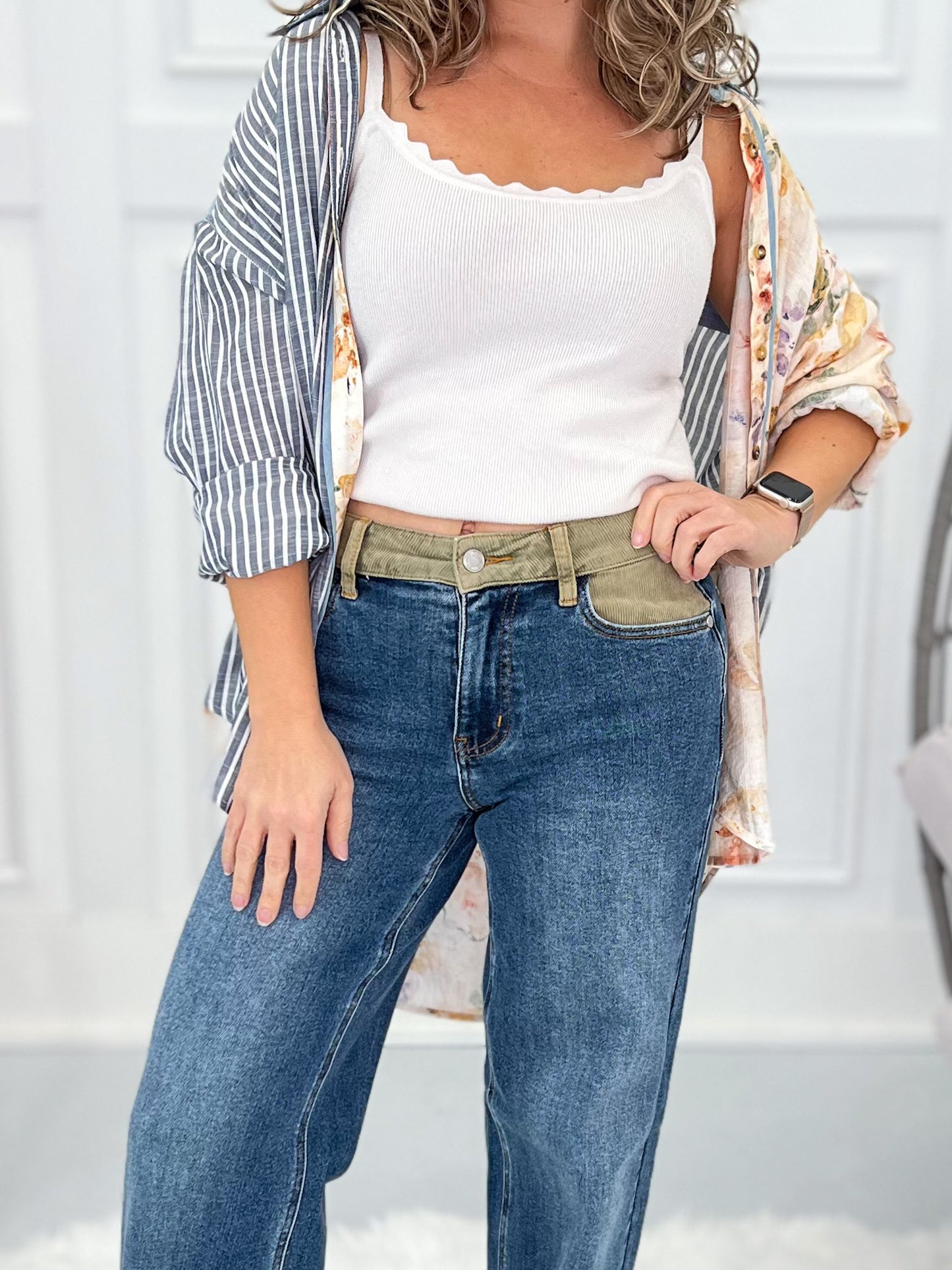 My Own Way - Judy Blue Column Straight Leg Jean