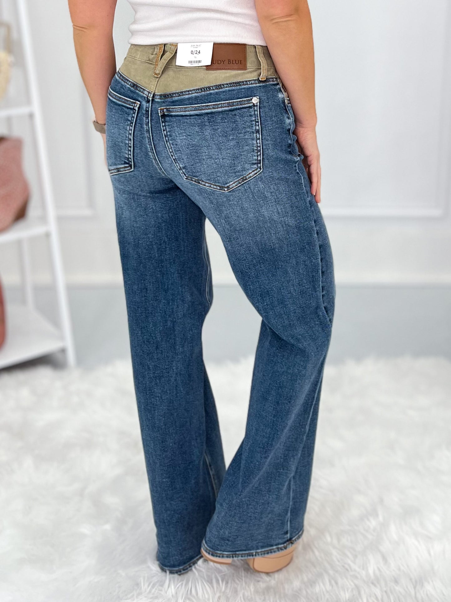 My Own Way - Judy Blue Column Straight Leg Jean