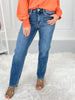 A Step Ahead - Judy Blue Ankle Straight Leg Jean