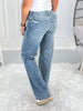 Be Kind, Rewind - Judy Blue Distressed 90's Straight Leg Jean