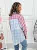 Pieced Together Button Up Top