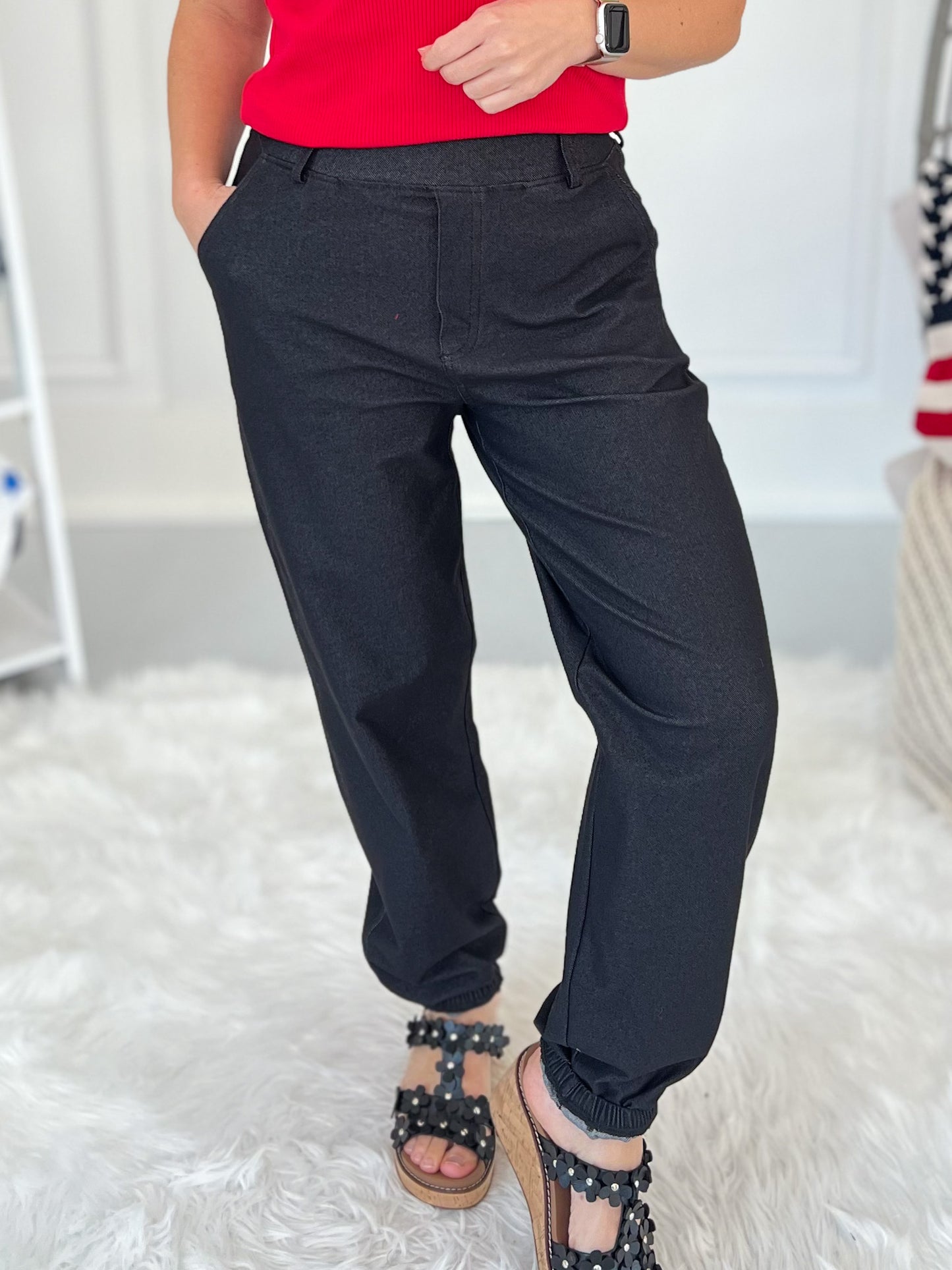 Right With Me Pull On Joggers - Final Sale