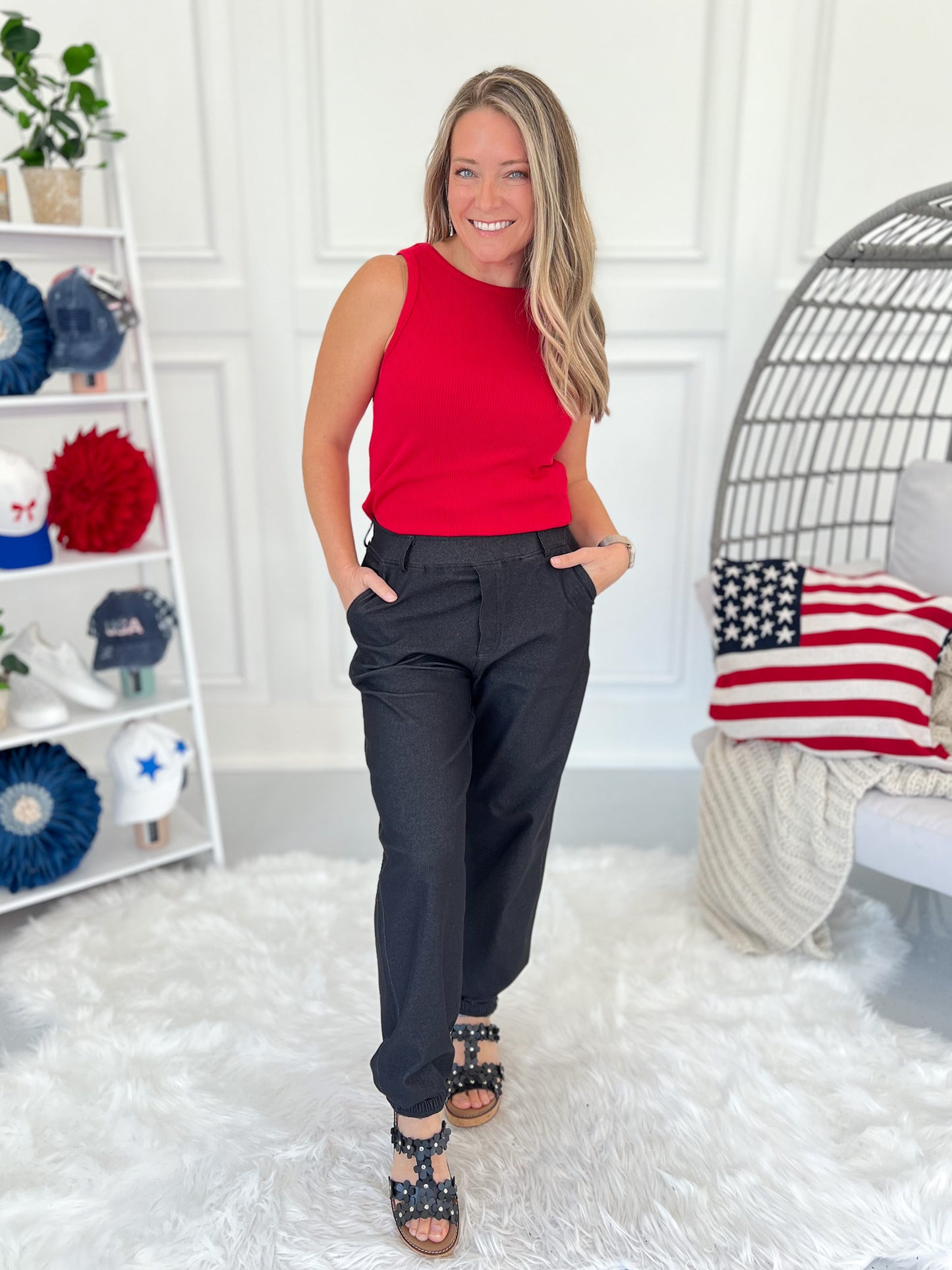 Right With Me Pull On Joggers - Final Sale
