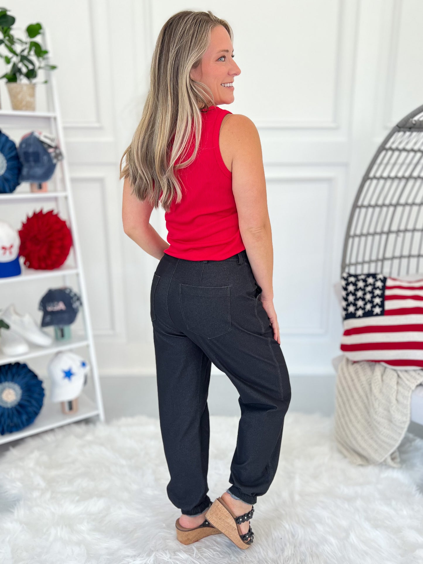 Right With Me Pull On Joggers - Final Sale