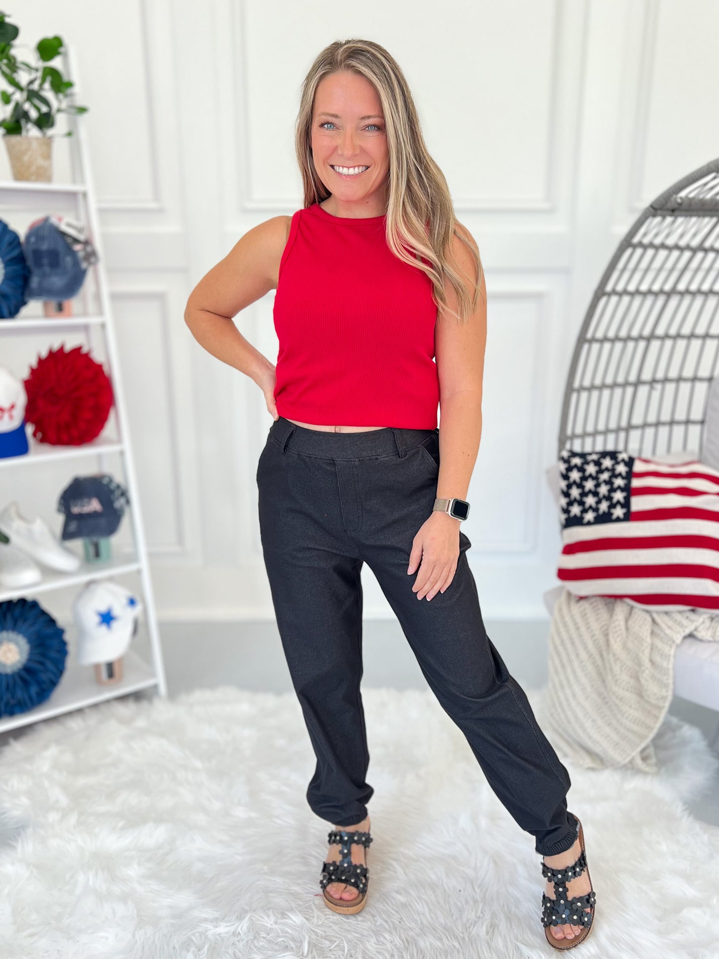 Right With Me Pull On Joggers - Final Sale