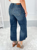 The Blueprint - Judy Blue Utility Patch Pocket Wide Leg Cropped Jean