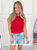 Faded Spirit - Judy Blue Stars & Stripes Frayed Hem Shorts