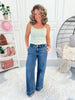 Little Legend - Judy Blue PETITE Retro Wide Leg Jean