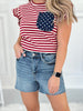 Starry Skies - Judy Blue Star Detail Shorts
