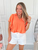 Over The Rainbow - Judy Blue Yoke Stitch Detail Shorts - Final Sale