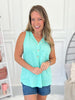 Shore Thing Button Front Tank