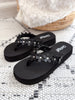 Corky's No Running Sandal - Black