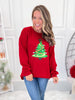 Sequin X-mas Tree Sweater