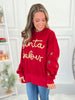 Santa Baby Sparkle Patch Sweatshirt