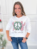 Joy To The World Rhinestone Graphic Tee