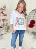 Joy To The World Rhinestone Graphic Tee