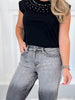 Grey Area - Judy Blue Vintage Crop Wide Leg Jean