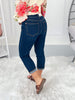 On Repeat - Judy Blue Cuffed Capri