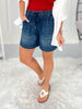 Float Your Boat - Judy Blue Featherweight Baggy Pull On Shorts
