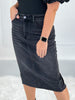 Judy Blue Rhinestone Embellished Mid Length Skirt