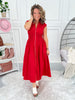 Feeling So Fine Dress - Red