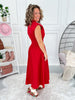 Feeling So Fine Dress - Red