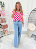 Game On - Judy Blue Stone Wash Retro Wide Leg Jean