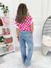 Game On - Judy Blue Stone Wash Retro Wide Leg Jean